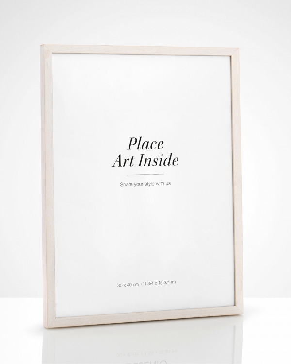 Wood frame light 30x40 desenio.eu
